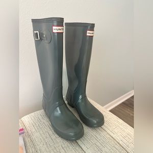 Hunter Rain Boots - Gray